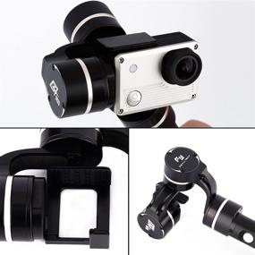 img 1 attached to Feiyu Tech G4-QD: Quick Dismantling 3-Axis Gimbal for GoPro Hero3, 3+, 4, and other similar action cameras