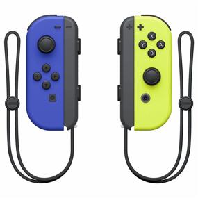 img 1 attached to Joy Pair Neon Yellow Nintendo Switch