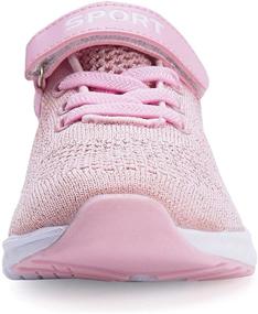 img 1 attached to 👟 KARIDO Breathable Sneakers - Lightweight Athletic Girls' Shoes for Active Sports