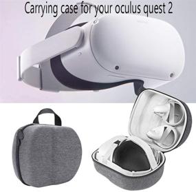img 2 attached to MASiKEN Carrying Case For Oculus Quest 2 Headset Wearable Technology and Virtual Reality