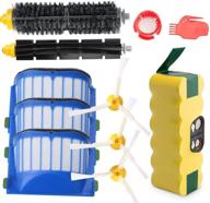 🔋 efluky 3500mah ni-mh replacement roomba battery + accessory kit for roomba 600 series - set of 11 parts логотип