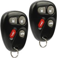 🔑 автомобильный ключ для бесключевого доступа - cadillac cts srx/chevy cavalier malibu/oldsmobile alero/pontiac grand am sunfire/saturn sc1 sc2 sl sl1 sl2 sw2 (l2c0005t), набор из 2 штук логотип