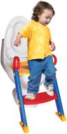 🚽 chummie joy portable potty training ladder step up seat for boys and girls with anti-skid feet, adjustable steps, comfortable potty seat and handrail – 6-in-1 solution for effective toilet training logo