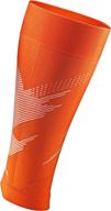 🏃 rockay blaze calf &amp; shin compression leg sleeves 16-23 mmhg - graduated support for men and women (1 pair) logo