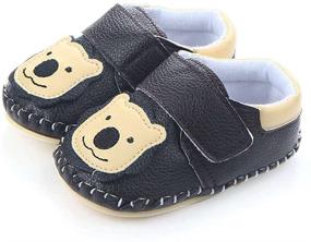 img 2 attached to LIDIANO Cartoon Walking Slippers Toddler Boys' Shoes