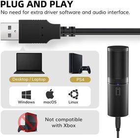 img 3 attached to 🎙️ TONOR Q9 Studio Mic Bundle – USB Microphone Kit for Gaming, YouTube Video Recording, Podcasting, Music, Voice Over – Includes Adjustable Arm Stand