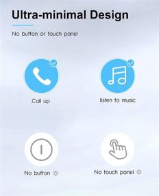 img 2 attached to Беспроводные Bluetooth-наушники TECNO: шумоподавление Водонепроницаемые 🎧 Наушники с микрофоном, ультра-минимальный дизайн - Белые Buds2