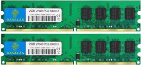 img 4 attached to Rasalas DDR2 800 PC2-6400 DDR2 4GB Kit (2X2GB) DDR2-800 Udimm Ram Desktop PC2-6400U 2RX8 1