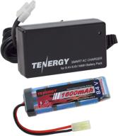 🔋 tenergy airsoft battery pack 8.4v 1600mah nimh with mini tamiya connector + charger with mini tamiya connector and standard tamiya adaptor logo