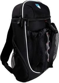 img 2 attached to 🏀 High-performance Sports Basketball Backpack: Includes Ball Compartment, Ample Shoe Storage, and Convenient Ball Carry Feature