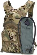 sakeen tactical hydration backpack military sports & fitness for running logo