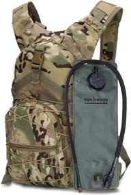 img 4 attached to Sakeen Tactical Hydration Backpack Military Sports & Fitness for Running