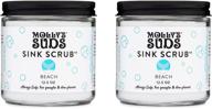 🌊 molly's suds sink and all purpose scrub: stain remover, grease buster, scratch repair with earth derived ingredients - 2 pack, beach scent logo