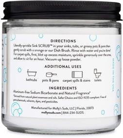 img 3 attached to 🌊 Molly's Suds Sink and All Purpose Scrub: Stain Remover, Grease Buster, Scratch Repair with Earth Derived Ingredients - 2 Pack, Beach Scent