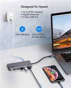 img 2 attached to 🔌 Enhance Connectivity with Octo AV: 13-in-1 USB-C Hub for MacBook Air and MacBook Pro
