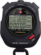 ⏱️ balmost professional stopwatch timer: multifunctional sports timer with countdown, lap memory & 0.001 second timing логотип