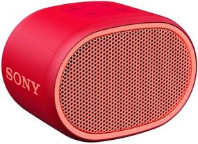 img 4 attached to Sony SRS-XB01 Compact Portable Bluetooth Speaker: Loud Portable Party Speaker - Built In Mic For Phone Calls Bluetooth Speakers - Red - SRS-XB01