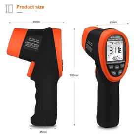 img 2 attached to Infrared Thermometer AP 985C APP Bluetooth 50℃～800℃