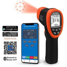 img 4 attached to Infrared Thermometer AP 985C APP Bluetooth 50℃～800℃