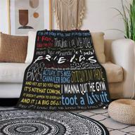 🛋️ cozy up with the friends blanket quilt: tv show flannel throw for extra comfort and style - 50"x40 logo