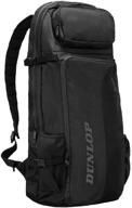 🎒 dunlop sports cx performance long backpack in sleek black: a stylish carrying solution for active enthusiasts logo