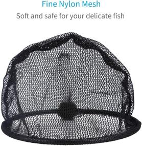 img 2 attached to 🐠 Pawfly 3.5 Inch Telescopic Fine Mesh Aquarium Fish Net - Small Round Net, Extendable Handle 9-24 inches Long