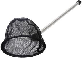 img 4 attached to 🐠 Pawfly 3.5 Inch Telescopic Fine Mesh Aquarium Fish Net - Small Round Net, Extendable Handle 9-24 inches Long