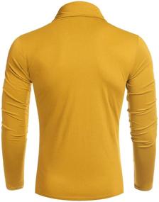 img 2 attached to COOFANDY Casual Turtleneck Lightweight Pullovers Men's Clothing and Shirts
