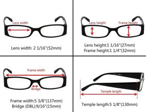 img 3 attached to 👓 Elegant Eyekepper 5 Pairs Reading Glasses Set: Women's Reading Eyewear Kit with Reader Sunglasses, +3.50 Reading Eyeglasses