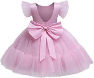 👗 ttyaovo girls lace applique dress for birthday, wedding, party, princess & prom events logo