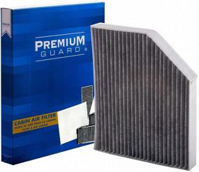 img 4 attached to 🔒 Высококачественный салонный воздушный фильтр PG Cabin Air Filter PC6071C для Audi Q5, Audi A4 и Porsche Macan (2010-2020)