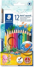 img 4 attached to 🎨 Карандаши акварели Staedtler, набор из 12 ярких цветов (модель 14410NC12)