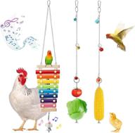 lewondr chicken xylophone accessories feeder logo