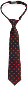 img 1 attached to 👔 Retreez Classic Polka Microfiber Pre Tied Boys' Neckties for a Polished Look