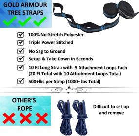 img 2 attached to Gold Armour Camping Hammock Lightweight