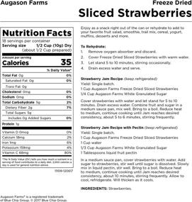 img 2 attached to 🍓 Top-Rated Augason Farms Freeze Dried Sliced Strawberries - 6.4 oz