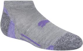 img 1 attached to Comfortable and Versatile: PUMA KIDS' 6 Pack Low Cut Socks for Active Feet