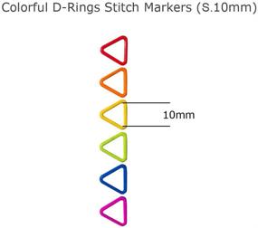 img 3 attached to 🌈 Vibrant Zhonghuan Colorful D-Rings for Versatile Attachment Needs