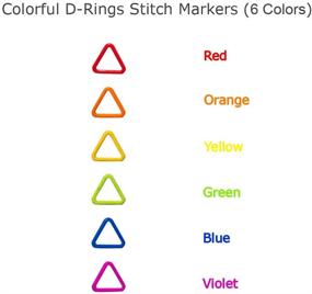 img 1 attached to 🌈 Vibrant Zhonghuan Colorful D-Rings for Versatile Attachment Needs
