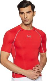 img 4 attached to Enhanced Performance: Under Armour HeatGear Men's Short Sleeve Compression T-Shirt