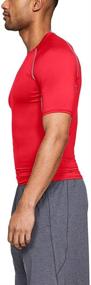 img 3 attached to Enhanced Performance: Under Armour HeatGear Men's Short Sleeve Compression T-Shirt