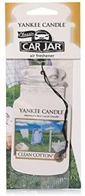 img 1 attached to 🕯️ Yankee Candle Company Single CAR JAR - Clean Scent