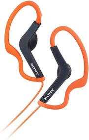 img 1 attached to 🎧 Sony MDR-AS200/ORG Active Sports Headphones: Vibrant Orange for High-Intensity Workouts