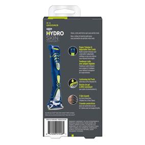 img 3 attached to 🪒 Schick Hydro 5 4-in-1 Beard Groomer and Power Razor for Men - 1 Handle with Refill