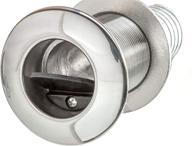 🚤 attwood 66553-3 boat self-bailing cockpit barbed stainless steel 1 ½-inch scupper valve: enhance your boat's drainage with premium quality logo