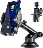 ldfrnd car phone holder mount with super suction power logo