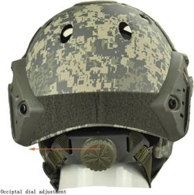 img 1 attached to Jadedragon Tactical Helmet Protect Foldable