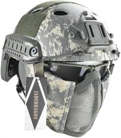 img 4 attached to Jadedragon Tactical Helmet Protect Foldable