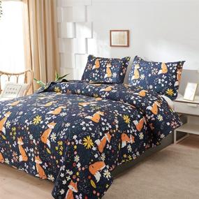 img 3 attached to Size，Boys Bedspread Coverlet Reversible Lightweight