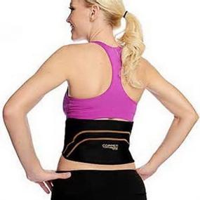 img 4 attached to Copper Fit Back Pro: As Seen On TV Lumbar Support Belt - Small/Medium Size (28"-39") for Effective Compression and Lower Back Relief